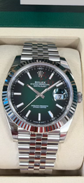 Rolex Datejust 41mm Green Ombre