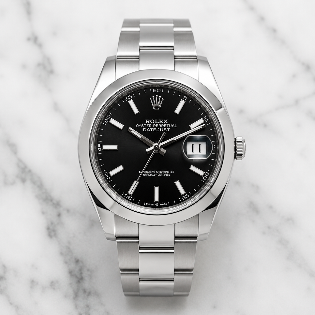 Rolex Datejust 41 Black Dial