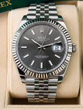 Rolex Datejust Rhodium Dial