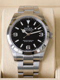 Rolex Explorer Black Dial