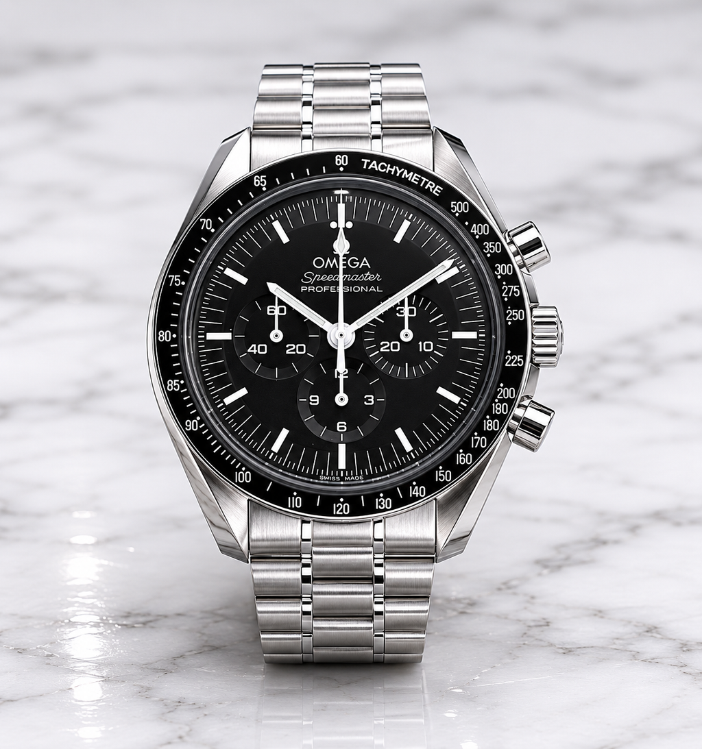 Omega Speedmaster Moonwatch Hesalite