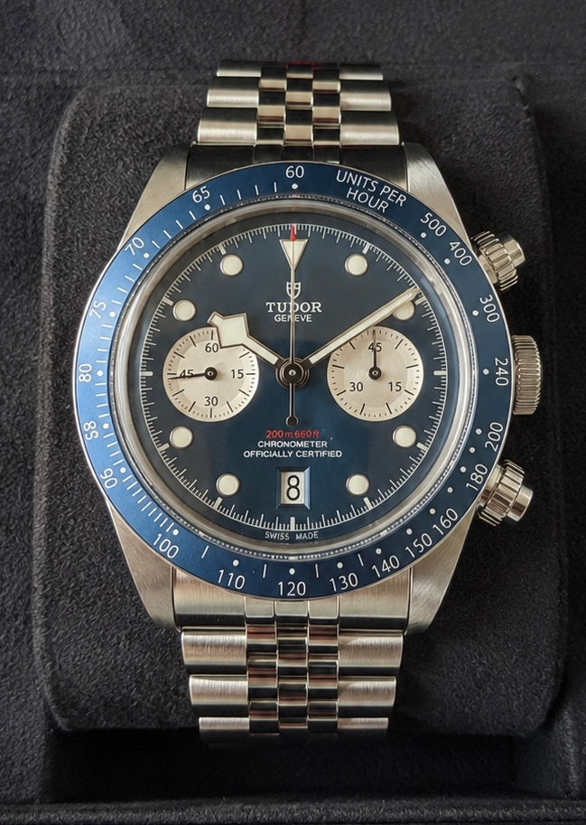Tudor Black Bay Chrono Blue