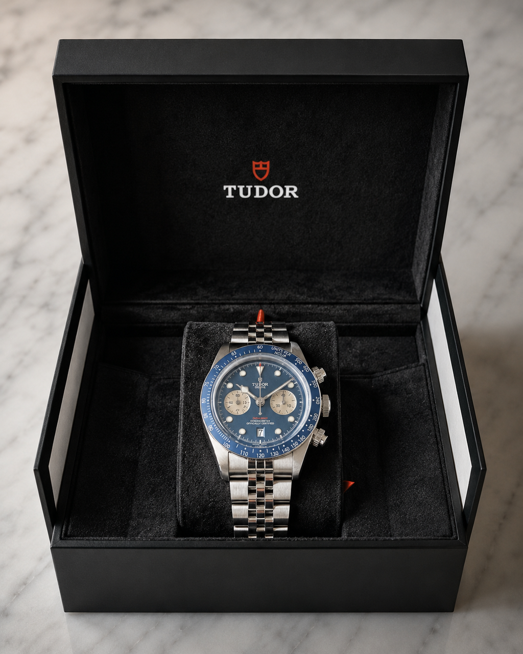 Tudor Black Bay Chrono Blue