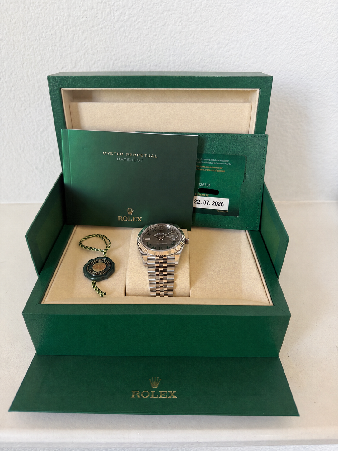 Rolex Datejust Wimbleton