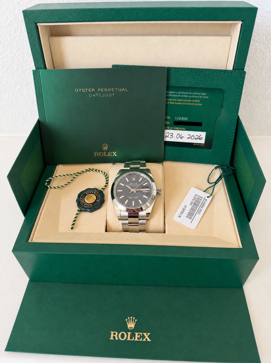 Rolex Datejust Blue Dial