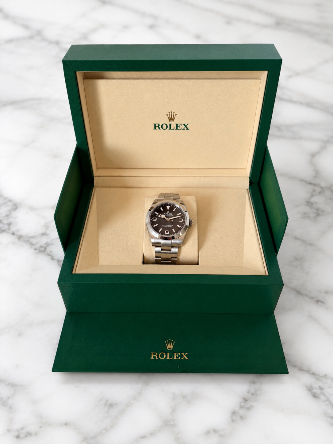 Rolex Explorer Black Dial