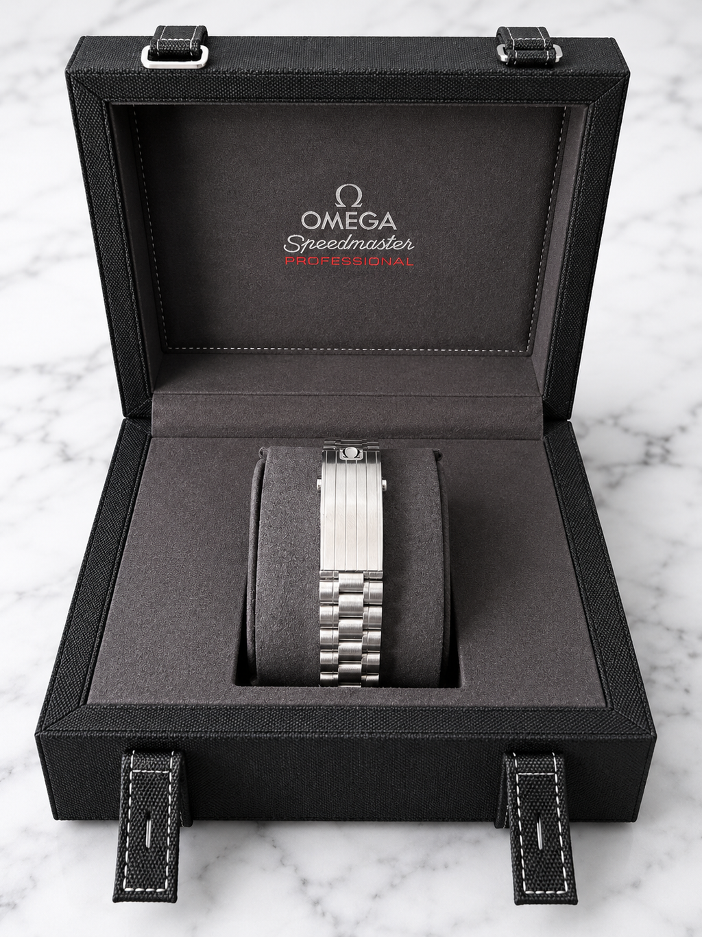 Omega Speedmaster Moonwatch Hesalite