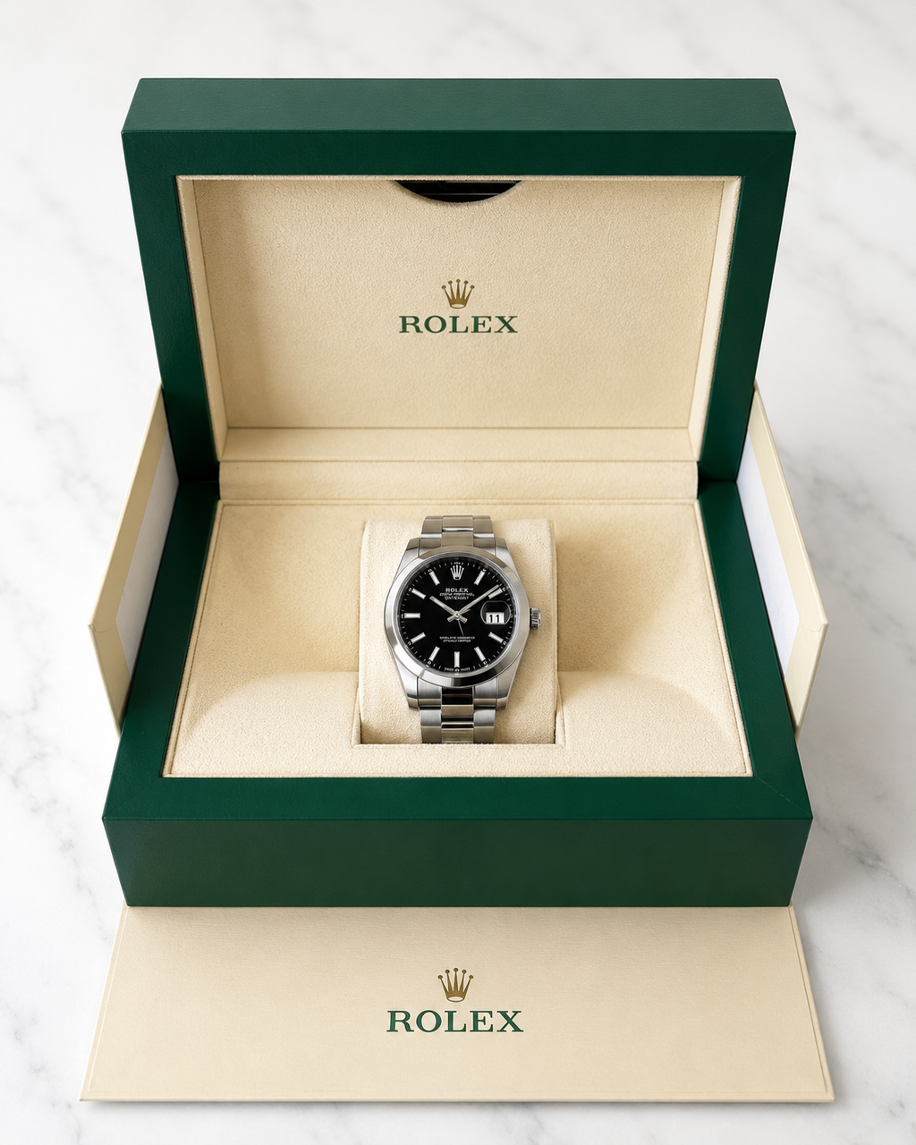 Rolex Datejust 41 Black Dial