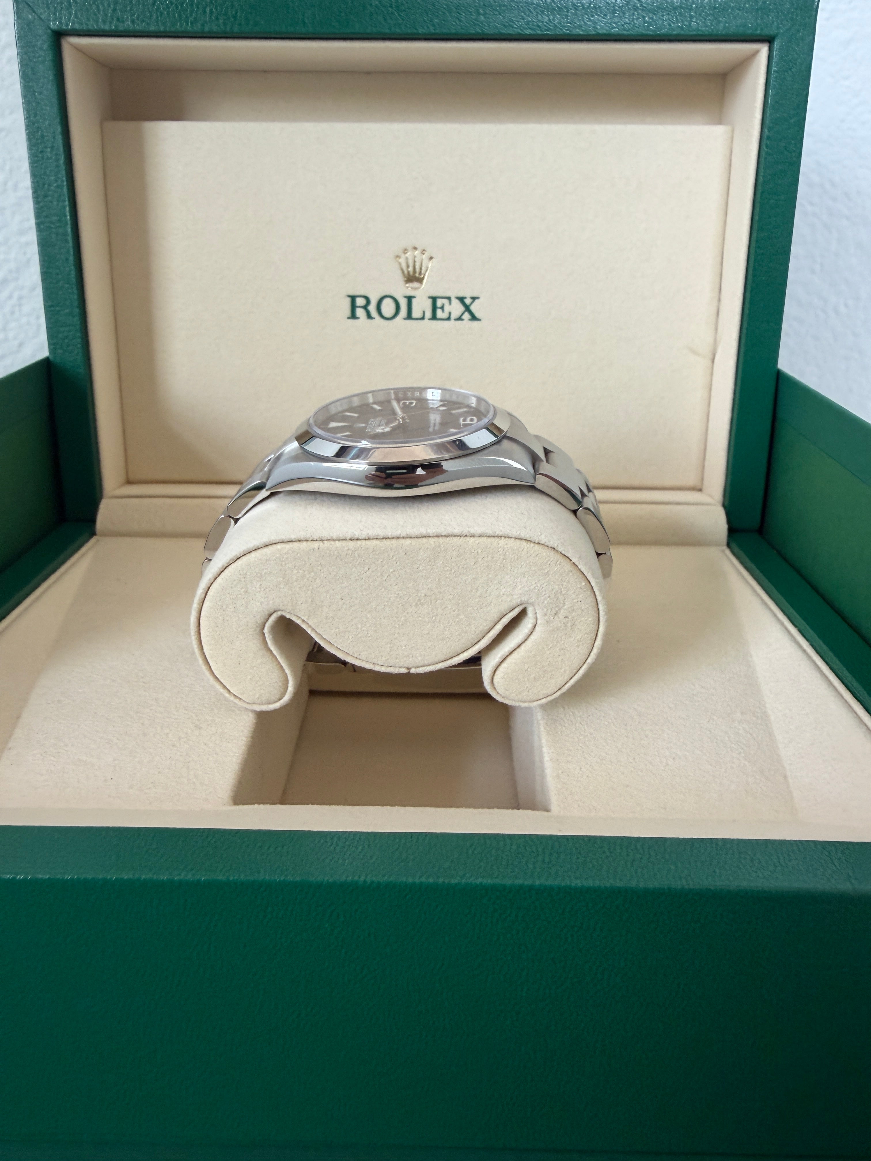 Rolex Explorer Black Dial