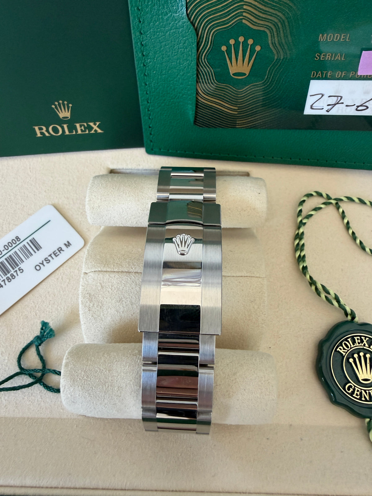 Rolex Datejust 36mm White Dial