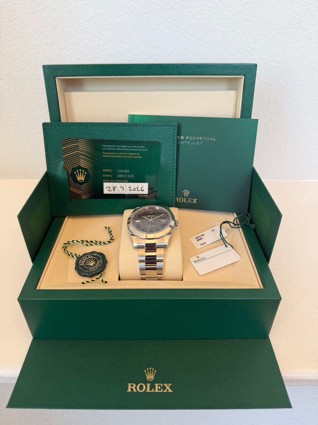 Rolex Datejust Wimbledon