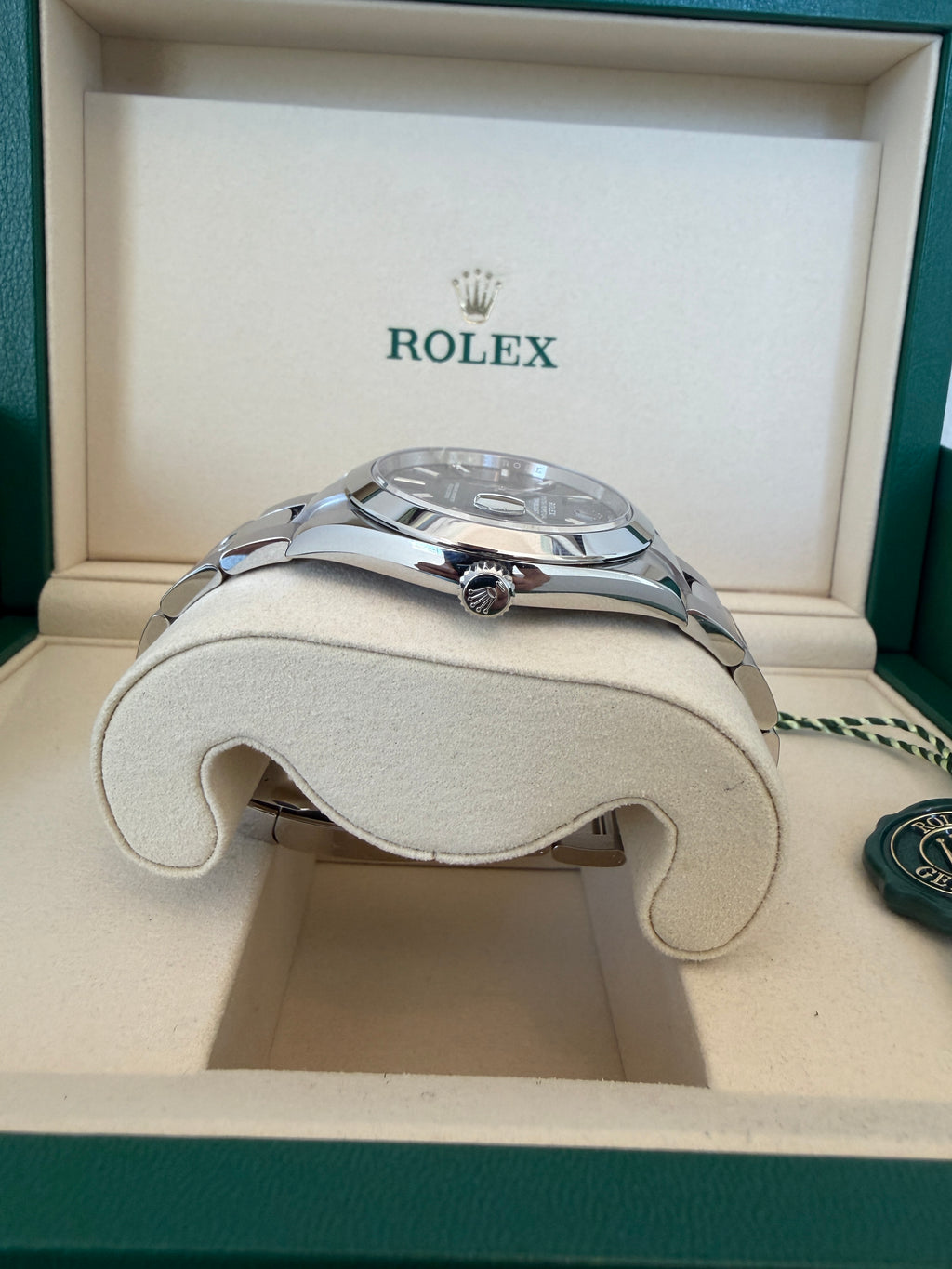 Rolex Datejust Green Dial