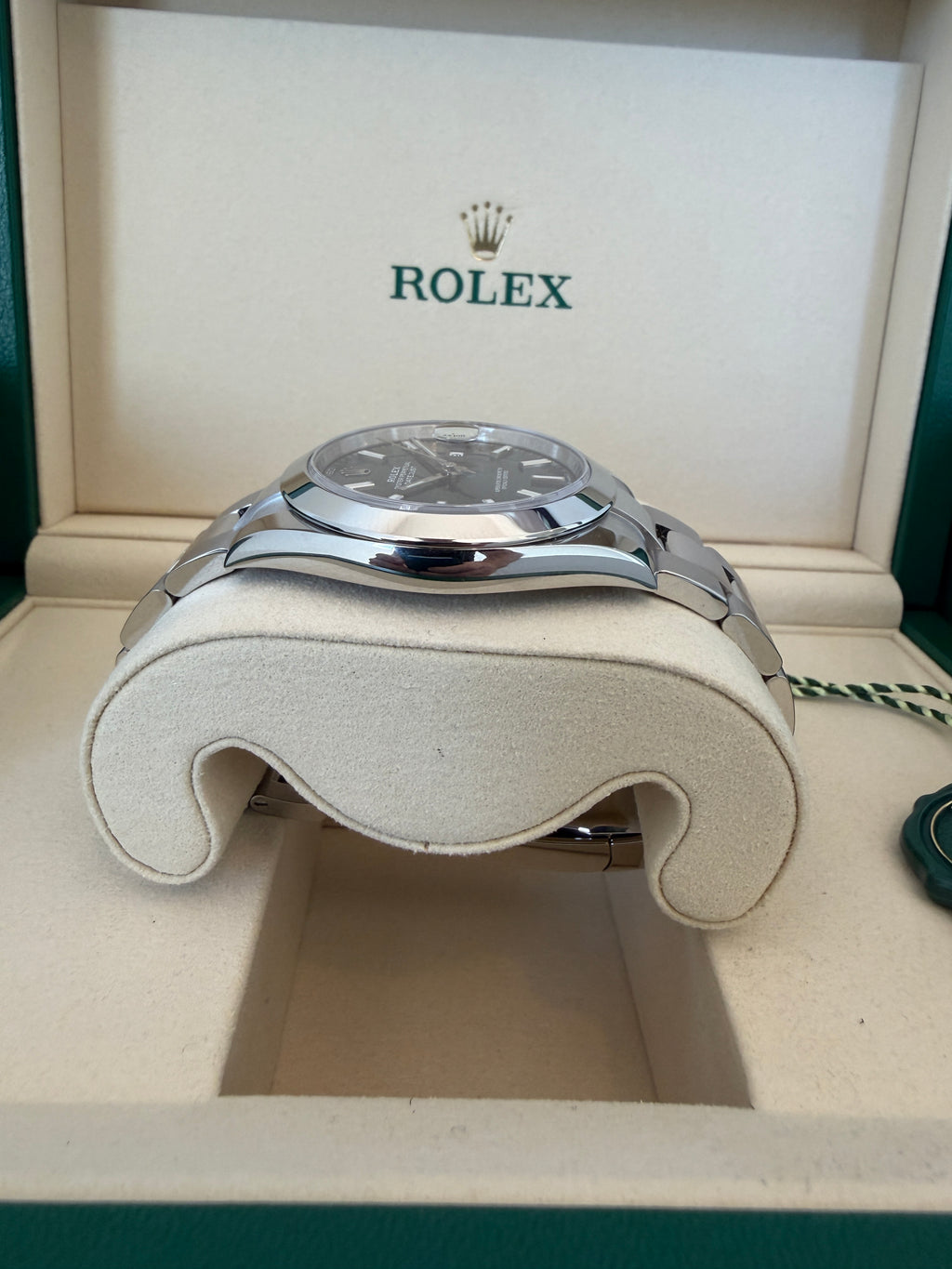 Rolex Datejust Green Dial