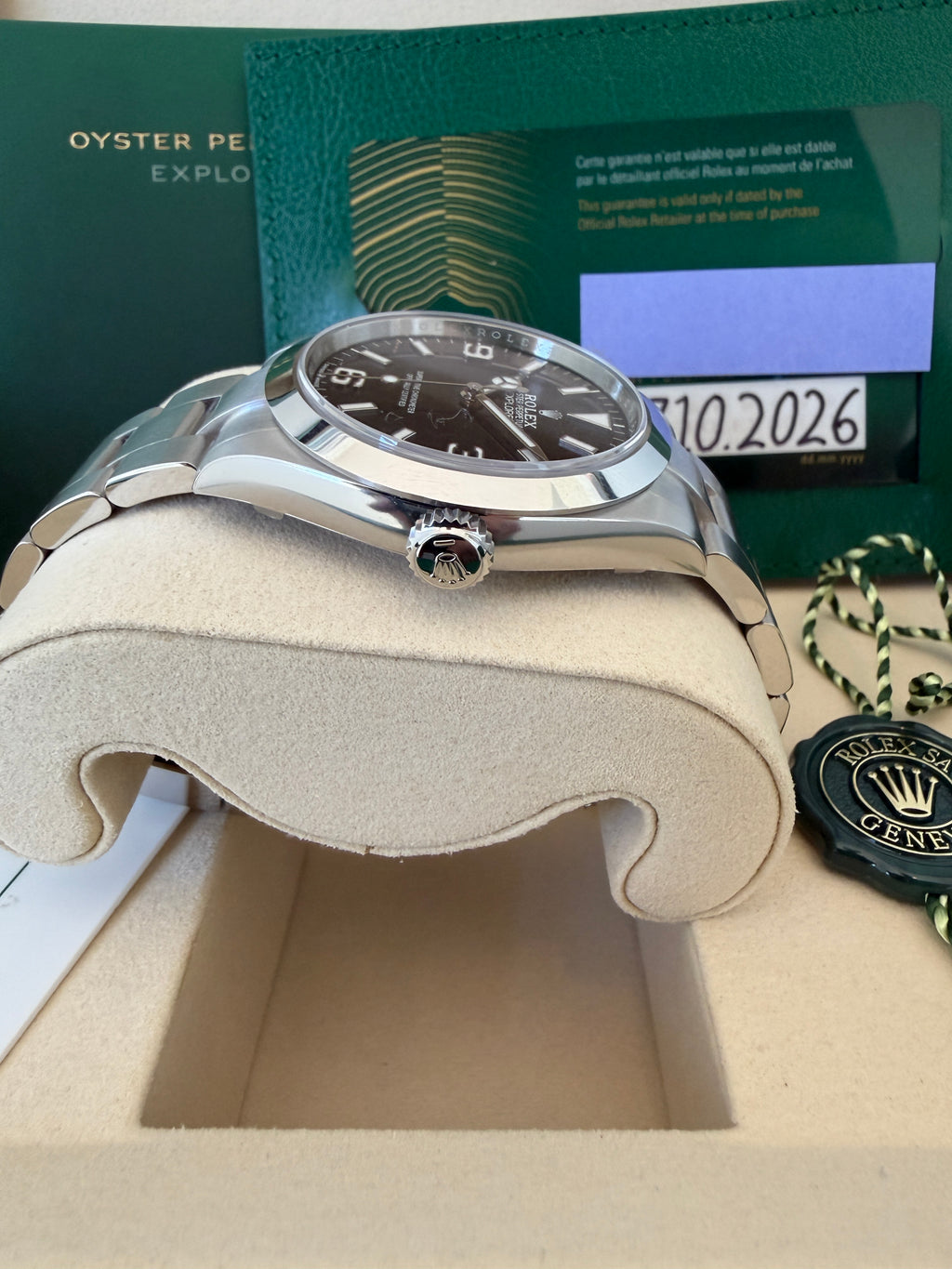 Rolex Explorer 40mm Black Dial