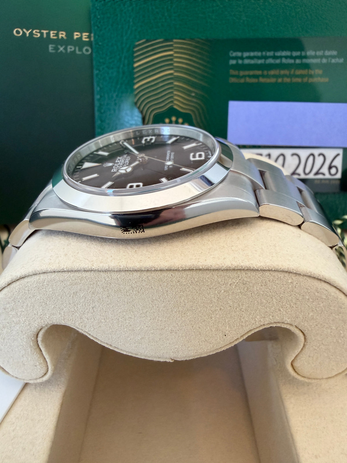 Rolex Explorer 40mm Black Dial