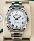 Rolex Datejust 36mm White Dial